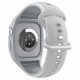 Pilka apyrankė - dėklas Apple Watch 10 (46mm) laikrodžiui "Spigen Liquid Air Pro"