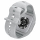 Pilka apyrankė - dėklas Apple Watch 10 (46mm) laikrodžiui "Spigen Liquid Air Pro"