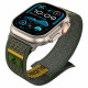 Žalia apyrankė Apple Watch 6 / 7 / 8 / 9 / 10 / SE / Ultra 1 / 2 ( 44 / 45 / 46 / 49 mm) laikrodžiui "Spigen Athlex Air"