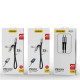 Juodas USB-C - USB-C PD 100W 5A 23cm laidas "Dudao L10C"
