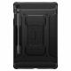 Juodas atverčiamas dėklas Samsung Galaxy Tab S10 FE+ Plus 13.1 X620 / X626B planšetei "Spigen Rugged Armor PRO"