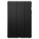 Juodas atverčiamas dėklas Samsung Galaxy Tab S10 FE+ Plus 13.1 X620 / X626B planšetei "Spigen Rugged Armor PRO"