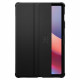 Juodas atverčiamas dėklas Samsung Galaxy Tab S10 FE+ Plus 13.1 X620 / X626B planšetei "Spigen Rugged Armor PRO"