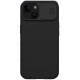Juodas dėklas Apple iPhone 15 telefonui "Nillkin CamShield Pro Hard"