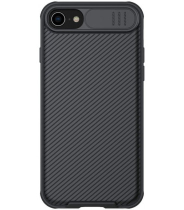 Juodas dėklas Apple iPhone 7 / 8 / SE 2020 / SE 2022 telefonui "Nillkin CamShield Pro Hard"
