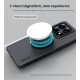 Juodas dėklas Xiaomi 14T Pro telefonui "Nillkin Super Frosted Pro Magnetic"