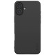 Juodas dėklas Apple iPhone 16 telefonui "Nillkin Super Frosted Pro"