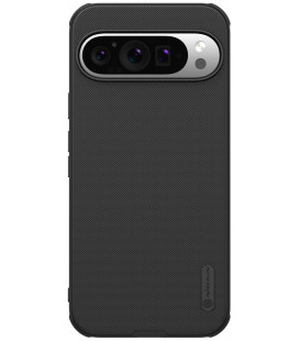 Juodas dėklas Google Pixel 9 / 9 Pro telefonui "Nillkin Super Frosted Pro Magnetic"