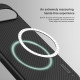Juodas dėklas Google Pixel 9 / 9 Pro telefonui "Nillkin Super Frosted Pro Magnetic"