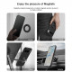 Juodas dėklas Google Pixel 9 / 9 Pro telefonui "Nillkin Super Frosted Pro Magnetic"