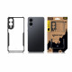Juodas / skaidrus dėklas Samsung Galaxy S25 Edge telefonui "Tactical Quantum Stealth Cover"