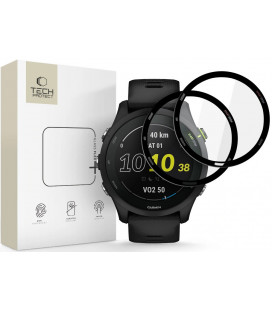 Ekrano apsauga Garmin Forerunner 255 / 255 Music laikrodžiui "Tech-Protect Glass Flex+ 2-Pack"