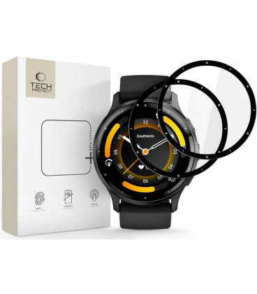 Ekrano apsauga Garmin Venu 3 laikrodžiui "Tech-Protect Glass Flex+ 2-Pack"