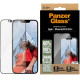 Juodas apsauginis grūdintas stiklas Apple iPhone 13 / 13 Pro / 14 / 16e telefonui "PanzerGlass Tempered Glass UWF"