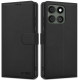 Juodas atverčiamas dėklas Motorola Edge 60 Pro telefonui "Tech-Protect Wallet"
