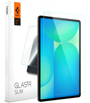 Apsauginis grūdintas stiklas Samsung Galaxy Tab S10 FE+ Plus 13.1 X620 / X626B planšetei "Spigen Glas.TR Slim"