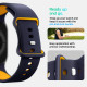 Mėlyna apyrankė Apple Watch 6 / 7 / 8 / 9 / 10 / SE ( 40/ 41/ 42 mm) laikrodžiui "Spigen Nano Pop"