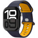 Mėlyna apyrankė Apple Watch 6 / 7 / 8 / 9 / 10 / SE ( 40/ 41/ 42 mm) laikrodžiui "Spigen Nano Pop"