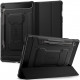 Juodas atverčiamas dėklas Samsung Galaxy Tab S9 11.0 / S10 FE 10.9 X710 / X716B / X520 / X526 planšetei "Spigen Rugged Armor PRO