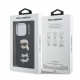 Juodas dėklas Apple iPhone 16 Pro Max telefonui "Karl Lagerfeld Grained PU K&CH Heads Case"