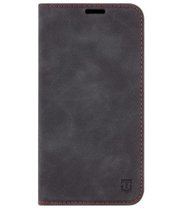 Juodas atverčiamas dėklas Google Pixel 9A telefonui "Tactical Xproof"
