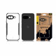 Juodas / skaidrus dėklas Google Pixel 9A telefonui "Tactical Quantum Stealth Cover"