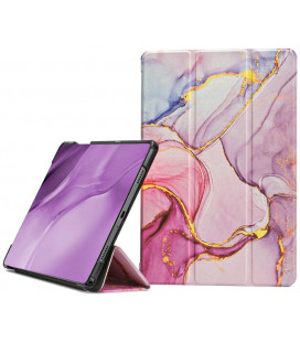 Atverčiamas dėklas Samsung Galaxy Tab A9 Plus 11.0 X210 / X215 / X216 planšetei "Smart Leather Marble"