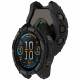 Juodas dėklas Garmin Fenix 8 (51 mm) laikrodžiui "Tech-Protect Defense Air"