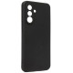 Juodas dėklas Samsung Galaxy A35 5G telefonui "Liquid Silicone 1.5mm"
