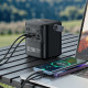 Juoda Išorinė baterija Power Bank 22.5W+PD20W 80000mAh "Hoco J152"