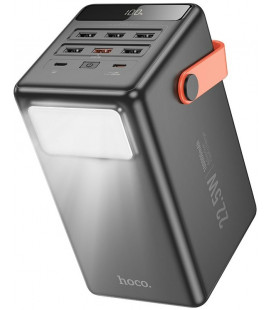 Juoda Išorinė baterija Power Bank 22.5W+PD20W 100000mAh "Hoco J142"