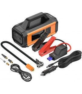 Mobilus energijos šaltinis 800A max 10000mAh "Hoco QS4 3in1"