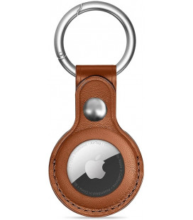 Rudas dėklas Apple Airtag 1 / 2 "Tech-Protect Naturalfit"