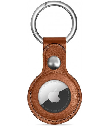 Rudas dėklas Apple Airtag 1 / 2 "Tech-Protect Naturalfit"