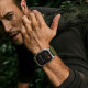 Žalia apyrankė Apple Watch 6 / 7 / 8 / 9 / 10 / SE / Ultra 1 / 2 ( 44 / 45 / 46 / 49 mm) "Teh-Protect Nylon Slip"