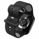 Juoda apyrankė Apple Watch 6 / 7 / 8 / 9 / 10 / SE / Ultra 1 / 2 (44 / 45 / 46 / 49 mm) laikrodžiui "Spigen Nano Pop"