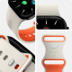 Smėlio spalvos apyrankė Apple Watch 6 / 7 / 8 / 9 / 10 / SE (40 / 41 / 42 mm) laikrodžiui "Spigen Nano Pop"