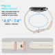 Smėlio spalvos apyrankė Apple Watch 6 / 7 / 8 / 9 / 10 / SE (40 / 41 / 42 mm) laikrodžiui "Spigen Nano Pop"