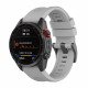 Pilka apyrankė Garmin Fenix 3 / 3HR / 5X / 6X / 6X Pro / 7X / 7X Pro laikrodžiams "Silicone Strap"