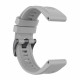 Pilka apyrankė Garmin Fenix 3 / 3HR / 5X / 6X / 6X Pro / 7X / 7X Pro laikrodžiams "Silicone Strap"