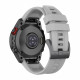 Pilka apyrankė Garmin Fenix 3 / 3HR / 5X / 6X / 6X Pro / 7X / 7X Pro laikrodžiams "Silicone Strap"