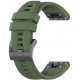 Žalia apyrankė Garmin Fenix 3 / 3HR / 5X / 6X / 6X Pro / 7X / 7X Pro laikrodžiams "Silicone Strap"