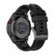Juoda apyrankė Garmin Fenix 3 / 3HR / 5X / 6X / 6X Pro / 7X / 7X Pro laikrodžiams "Silicone Strap"