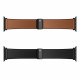 Ruda odinė apyrankė Apple Watch (44 / 45 / 46 / 49 mm) laikrodžiams "Forcell F-Design FA21"