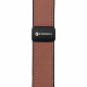Ruda odinė apyrankė Apple Watch (44 / 45 / 46 / 49 mm) laikrodžiams "Forcell F-Design FA21"