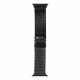 Juoda apyrankė Apple Watch (44 / 45 / 46 / 49 mm) laikrodžiams "Forcell F-Design FA11"