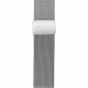 Sidabrinės spalvos apyrankė 20mm laikrodžiams "Forcell F-Design FS11"