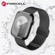 Juoda apyrankė Apple Watch (44 / 45 / 46 / 49 mm) laikrodžiams "Forcell F-Design FA14"