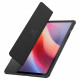 Juodas atverčiamas dėklas Samsung Galaxy Tab S9 11.0 / S10 FE 10.9 X710 / X716B / X520 / X526 planšetei "Spigen Ultra Hybrid Pro