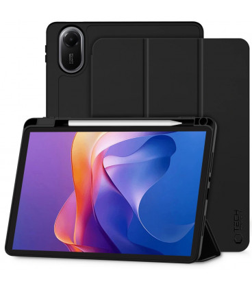 Juodas atverčiamas dėklas Xiaomi Pad 2 11.0 planšetei "Tech-Protect SC"